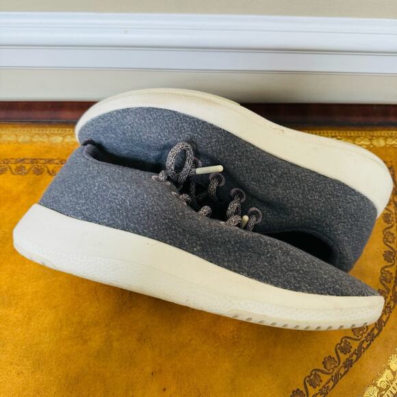 Allbirds Womens Wool Runners Grey ZQ Merino Classic Sustainable Sneakers EU39 - Picture 8 of 14